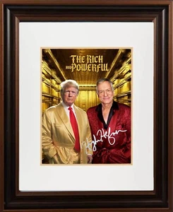 Marco Donald Trump y Hugh Hefner 11X14 impresión fotográfica de alta calidad. - Imagen 1 de 6