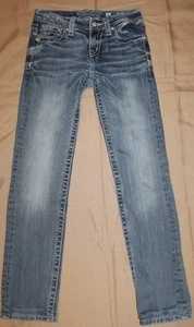 Girls MISS ME bling skinny denim jeans Size 16 - Picture 1 of 3