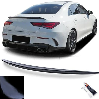 Spoiler posteriore sportivo labbro nero lucido adatto per Mercedes CLA C118 dal 19