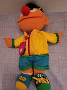 VINTAGE 1997 LEAN TO DRESS ME  ERNIE PLAY TIME DOLL SESEME ST JIM HENSON MUPPET  - Picture 1 of 5