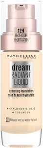 Maybelline Dream Radiant Foundation 30ml – 01 Natural Ivory - Picture 1 of 7