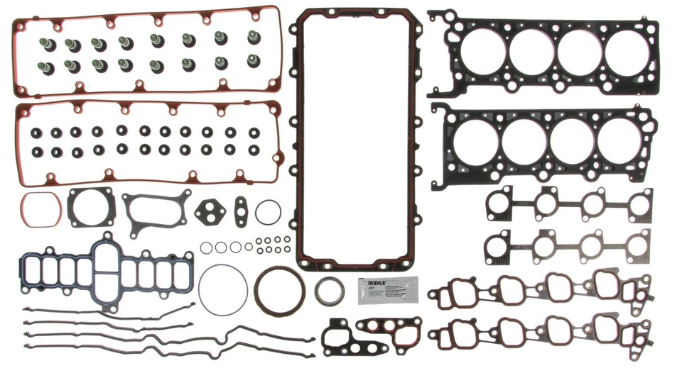 2002-2003 ADEQUADO PARA FORD E150 F150 EXPLORER 4.6 VIN CODE "W" MAHLE CONJUNTO COMPLETO DE JUNTA - Imagem 1 de 1