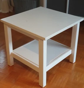 Couchtisch, HEMNES, weiß, H50 cm x B55 cm x T55 cm - Bild 1 von 2