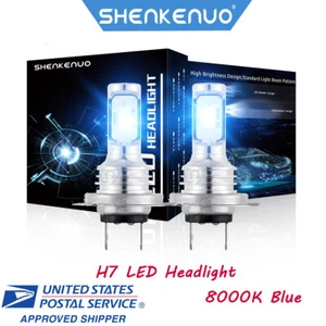 For Hyundai Santa Fe 2017-2018 2X 8000K LED Headlight Bulb High Low Beam Combo - Picture 1 of 8