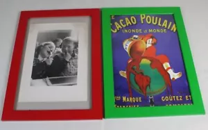 2 IKEA Nyttja Frame With Contains - Children + Cacao Poulain Advertisement/S81 - Picture 1 of 12