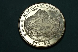 TOKEN-MEDAL-GLACIER NATIONAL PARK-MT. CLEVELAND - Foto 1 di 2