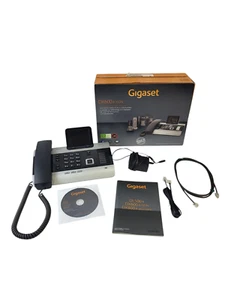 Gigaset DX600A ISDN DECT Telefon Podłączony kablowo Automatyczna sekretarka VOIP - Zdjęcie 1 z 7