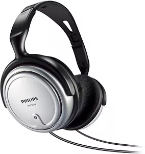 Philips SHP2500/10 HiFi TV Kopfhörer Lautstärkeregler 6m Kabel silber schwarz - Bild 1 von 6