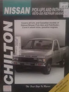 Datsun/Nissan Pick-Up & Pathfinder Workshop Repair Manul 1970-1988 MPN 52500 - Picture 1 of 1