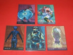 2007 HALO FLIX-PIX MOTION LENTICULAR (Complete 5 Card Set) - Master Chief - Picture 1 of 2