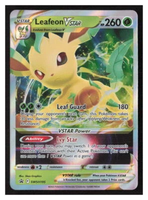 Leafeon VSTAR SWSH: Sword & Shield Promo Cards #SWSH195 Promo - Image 1 of 2