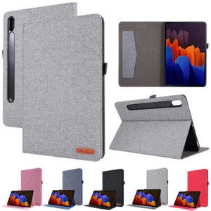 Für Samsung Galaxy Tab S9 S7 FE S8 Plus S10+ Tablet Hülle Flip Smart Sleep Cover - Bild 1 von 47