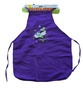 Grembiule da giardino 20 pollici per bambina - viola - dai 3 anni in su - nuovo - Foto 1 di 2