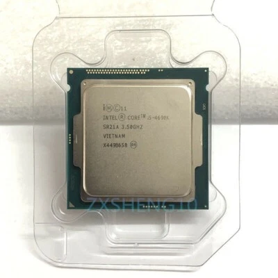 Intel Core i5-4690K 3.5GHz Quad-Core 6M LGA1150 88W SR21A CPU Processor - Bild 1 von 3
