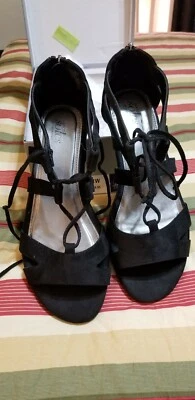 Sping Summer Women Wedge Sandals  Ankle Ties....Size U.S.9w. Run Big..New!!! - Image 1 of 4