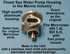 SEA WATER PUMP HOUSING MERCRUISER W FUEL PUMP MOUNTING BOSS 454 7.4 502 8.2 USA