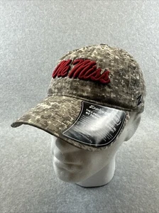 Old Miss Rebels Zephyr OHT Tan Digital Camo Maverick Slouch Ask Hat Cap - Picture 1 of 10