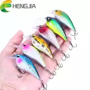 HENGJIA 6 Stück Kurbel Angelköder Crank Jerkbait BRANDNEU - Bild 1 von 8