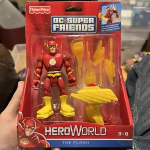 Fisher Price DC Super Friends Hero World THE FLASH - Nuevo Sellado de Fábrica - 2012 - Imagen 1 de 2
