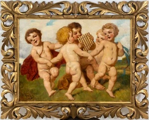 Gyula Éder (1875-1945): Dancing puttos - Picture 1 of 18