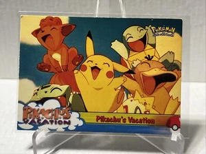 Pokemon Topps Pikachu's Vacation Non Foil Pikachu's Vacation #42 B13 - Picture 1 of 6