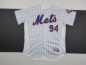 Mets majestic Omar jersey shirt baseball size 40 - Picture 1 of 6