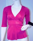 KENNETH COLE Pink SHIRT Top S $108 CLUBWEAR Blouse Small FREE SHIPPING