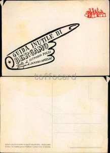 BERGAMO CITTA'-GUIDA INUTILE DI BERGAMO-POLLI ANGELINI-D17-92 - Picture 1 of 1