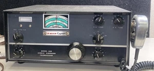 Vintage Swan Cygnet Model 260 HF Transceiver 10-80 Meters - Mic & Power Cord - Picture 1 of 9