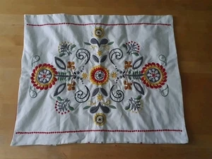 Ikea Akerkulla Kissenbezug Kissenhülle bestickt 50x60 cm  - Bild 1 von 11