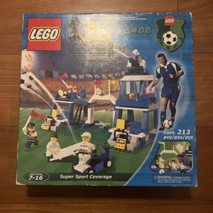 LEGO Sports Soccer 3408 Super Sports Coverage 2000 Retired (Sealed) - Picture 1 of 6