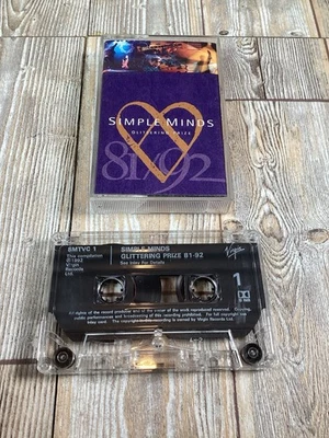 Simple Minds - Glittering Prize Album Cassette Tape - Virgin Records 1992  Foto 1 de 4