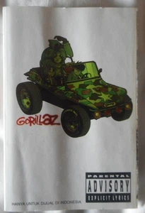 GORILLAZ Self Titled 1st CASSETTE Official INDONESIA Free Postage OZ - Picture 1 of 4