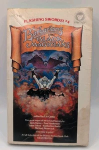 Flashing Swords #4 Barbarians and Black Magicians by Lin Carter (1977 PB) *B2G1* - Picture 1 of 4