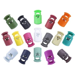 Single Hole Heavy Duty Plastic Cord Lock Clamp Toggle Stop Slider for Paracor... - Picture 1 of 5
