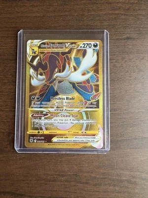 Hisuian Samurott VSTAR (Secret) 209/189 Pokémon Swsh10: Astral Radiance Holo NM  - Image 1 of 2