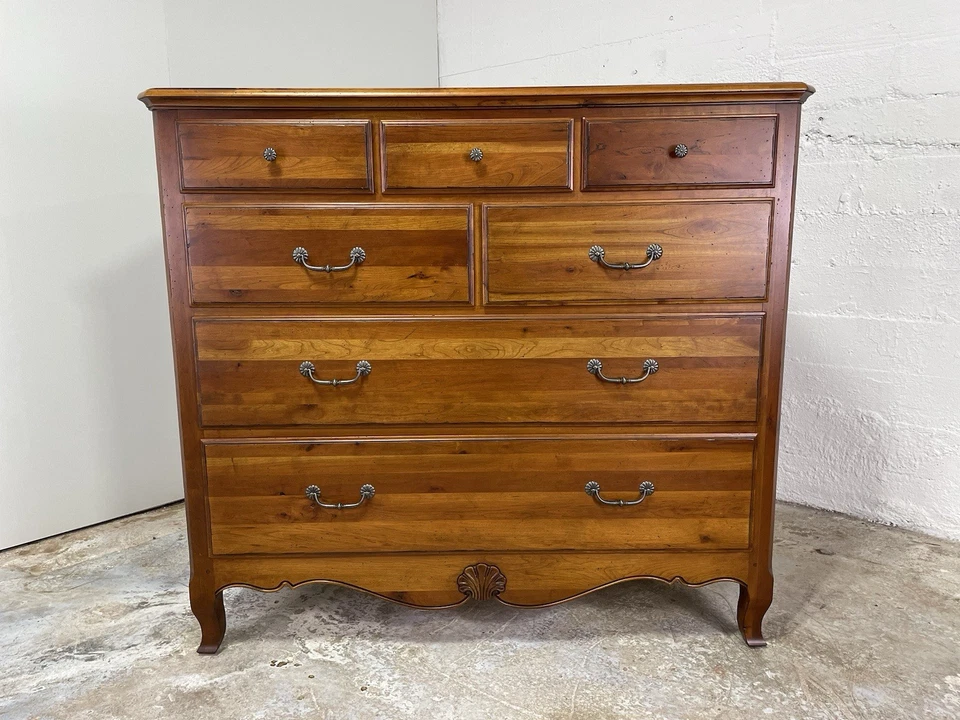 Ethan Allen Maison Collection Solid Cherry Chest of Drawers - Image 1 of 4