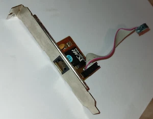 LAN MODULE V1.2 PCNET HT2001 9932 CON STAFFA PC DESKTOP - Afbeelding 1 van 9