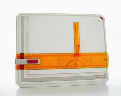 ZEICHENPLATTE A3 ROTRING RAPID A 3 ZEICHENBRETT A3 + SCHNELL-MASSSTAB !! - Bild 1 von 3