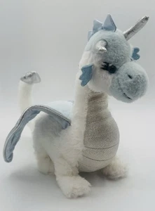 Ganz Webkinz HM396 Eisdrache weiß & blau Stofftier Plüschtier KEIN CODE wird nicht mehr hergestellt - Bild 1 von 11