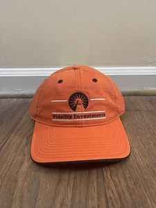 The Game Fidelity Investments Orange Hat Adjustable BRAND NEW w/ Tag - Picture 1 of 5