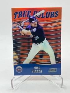2000 STADIUM CLUB CHROME MIKE PIAZZA TRUE COLORS REFRACTOR SP #TC7 HOF - Picture 1 of 1