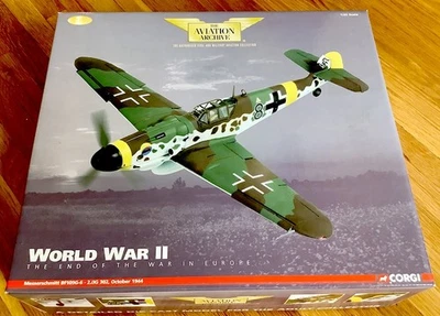 Corgi AA34905 1/32 Messerschmitt Bf109G-6 War In Europe - USA Seller 1 - Image 1 of 4