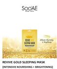 Gold Facial Mask Skincare Korean Beauty Wash Off Face Mask Skin Care Antiaging