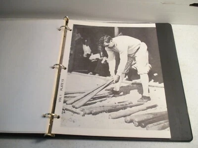 Vintage Black & White Baseball Photos Babe Ruth & Others . - Image 1 of 4