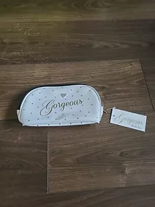 Neue weiße wunderschöne Make Up Kosmetiktasche - Bild 1 von 4
