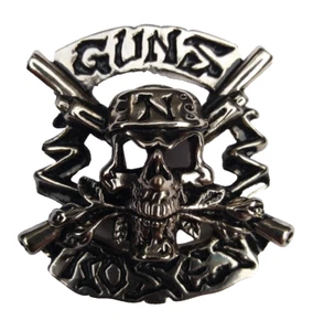 OFFICIAL GUNS N ROSES Pin Badge SLASH AXL ROSE - Foto 1 di 2