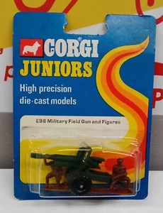 CORGI JUNIOR 1/64 MILITARY FIELD AND FIGURES E96 - Foto 1 di 1