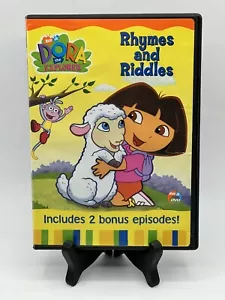 Dora the Explorer Rhymes and Riddles DVD 2 Bonus Episodes NICK JR 2003 - Picture 1 of 5