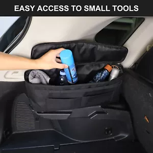 Bolsa de almacenamiento multiusos lateral izquierdo maletero coche bolsillo para Nissan X-Trail 2014-2022 - Imagen 1 de 12